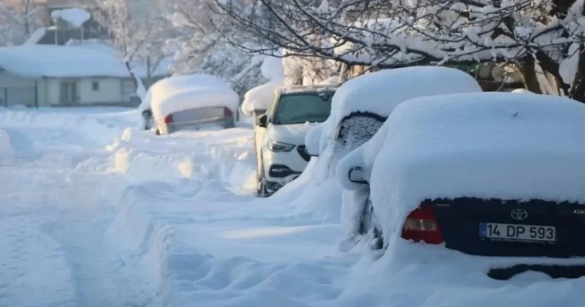 Termometre bile dondu: -30,3 dereceyle en soğuk şehir! Dışarı ...