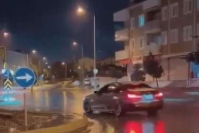 Maltepe’de içinde çocuk bulunan otomobile saldırdılar