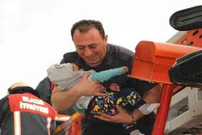 Elazığ’da ev yangını: 6 kişi itfaiye tarafından kurtarıldı