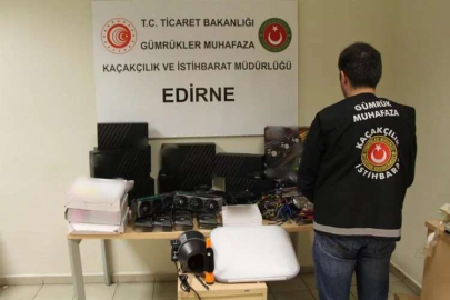 Kapıkule Gümrük Kapısı'nda 23 milyon TL'lik operasyon!