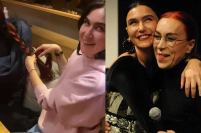 Şevval Sam, Leman Sam'ın saçını ördü