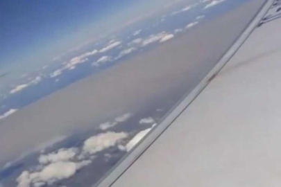 İstanbul'u kaplayan toz bulutu havadan görüntülendi