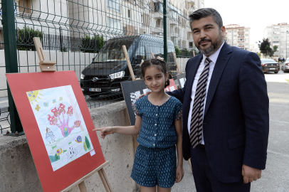 Bilgi Evi Öğrencilerinden Renkli Sergi