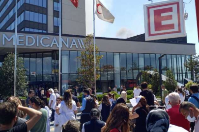 Medicana Bursa Hastanesi'nde yangın!