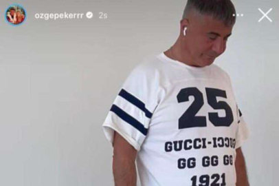 Uzun zamandır paylaşım yapmayan Sedat Peker'in son görüntüsünü eşi paylaştı