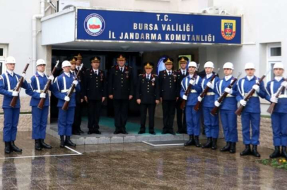 Bursa İl Jandarma Komutanlığı'ndan değişiklik!