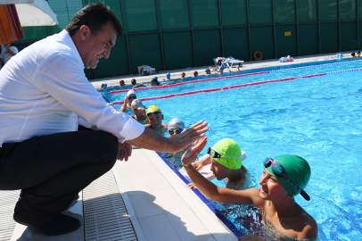 Çocuklar Sağlıklı Yaşam İçin ‘Kulaç’ Atıyor