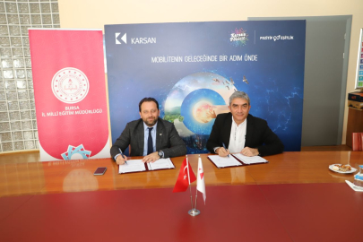Bursa İl Mem İle Karsan Arasında Mesleki Eğitim İş Birliği Protokolü