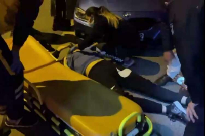 İki şüpheliyle sokak ortasında tartışma yaşayan 30 yaşındaki kadın ayağından vuruldu