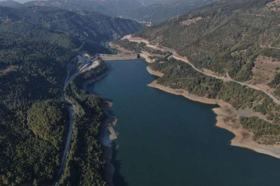 Nilüfer Barajı'ndaki su seviyesi resmen tükendi!