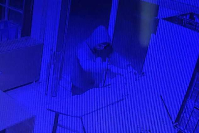 Sadaka kutusu hırsızı kamerayı hesaba katmadı!