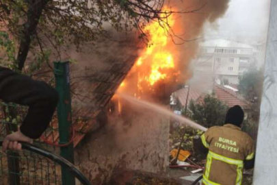 Bursa Orhangazi'de yangın!