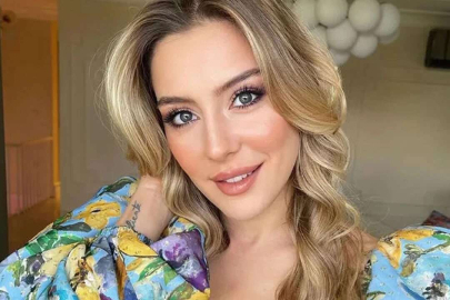 Duy Beni'nin Bahar'ı Ege Kökenli göğüs dekolteli yatak pozuyla ortalığı salladı!