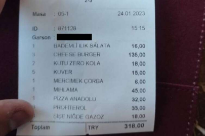 Meclis lokantasındaki adisyon sosyal medyanın gündemine oturdu!