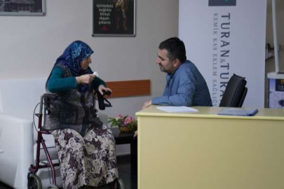 Bursa'da huzurevi sakinlerine ortopedik muayene