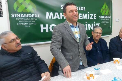 Sinandede, AK Parti Bursa Milletvekili Atilla Ödünç'ü ağırladı