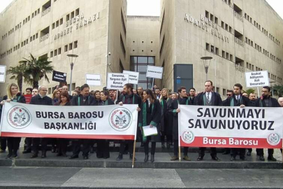 Bursa Barosu Başkanlığı: Tek suçlu silah çeken fail değildir