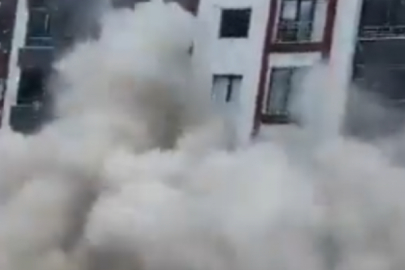 Malatya'da 1 yıl önce yapılan ev yerle bir oldu!