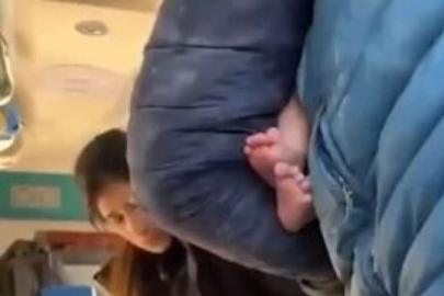 2 aylık Mehmet Çınar bebek kurtarıldı