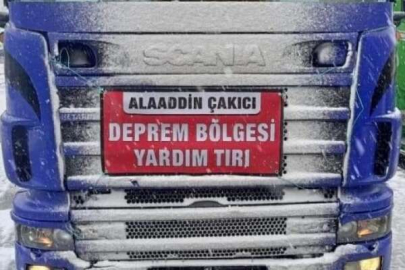 Alaattin Çakıcı ve Barış Çakıcı'dan deprem bölgesine yardım