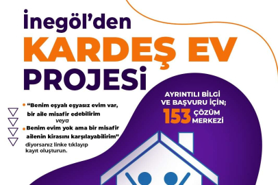 İnegöl’den Örnek Dayanışma: Kardeş Ev Projesi Başlatıldı