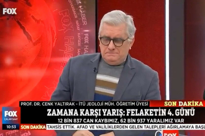 Deprem Profesörü Cenk Yaltırak: İstanbul'u, İzmit'i, Bursa'yı büyütmeyin!