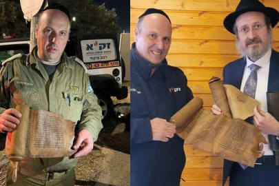 Enkazdan çıkarılıp İsrail'e götürülen tarihi parşömen Türkiye'ye iade edildi