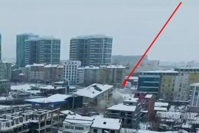 Kahramanmaraş'taki 7.6'lık depremi drone havadayken yakaladı!