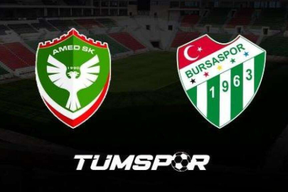 Bursaspor - Amedspor maçı hangi kanalda? Belli oldu...
