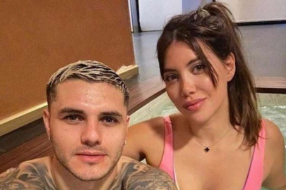 Galatasaray'ın yıldızı Icardi, eşinin çıplak fotoğrafını paylaştı!