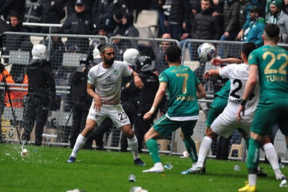 Bursaspor-Amed SF maçı sonrası tansiyon yine yükseldi!