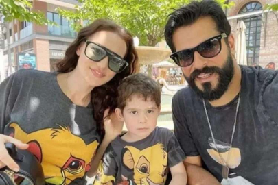 Fahriye Evcen küçük oğlu Kerem'i ilk kez paylaştı!