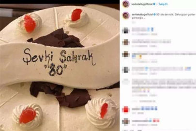 Şevket Altuğ'a 80. yaş günü kutlaması