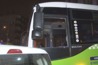 Midibüs şoförü 'dur' ihtarına uymadı!