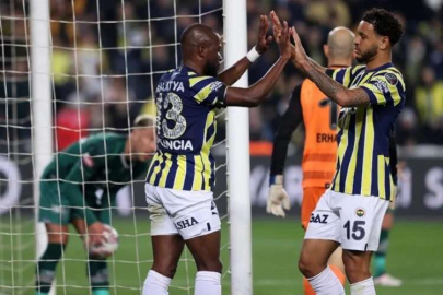 Fenerbahçe'nin forvetleri, Galatasaray ve Beşiktaş'tan daha fazla gol attı