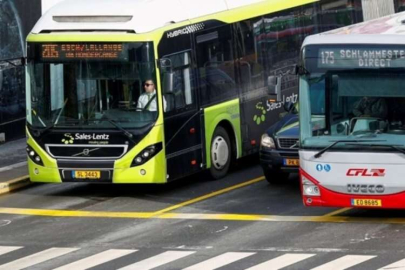 Lüksemburg'da 3 yıldır toplu taşıma ücretsiz