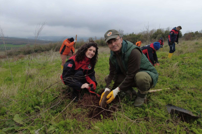 Gürak’tan Anlamlı Fidan Dikimi