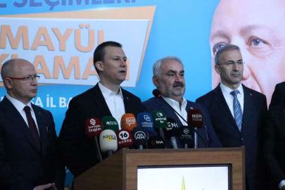 AK Parti Genel Sekreteri Şahin, Bursa'daki temayül yoklamasında konuştu