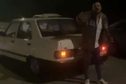 Bursa'da drift attı cezayı yedi!