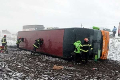 Ukrayna'da feci kaza!