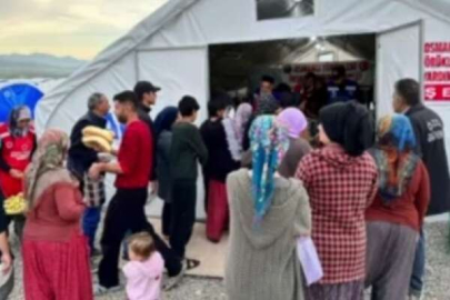 Bursa Gököz-Der depremzedeleri unutmadı!