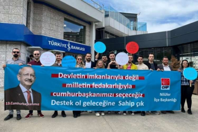 CHP Bursa Nilüfer İlçe Başkanlığı ve Milletvekili adayları bağış kampanyası için buluştu