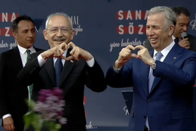 Mansur Yavaş'tan 'kalp' paylaşımı