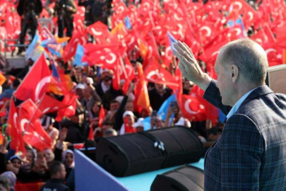 Cumhurbaşkanı Erdoğan, AK Parti'nin Büyük Ankara Mitingi'nde konuştu