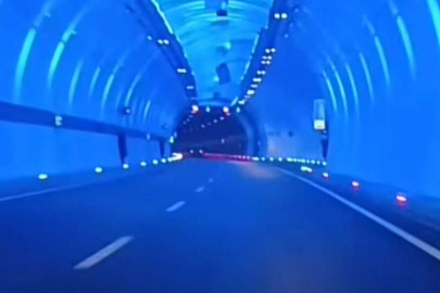 Hizmete giren Zigana Tüneli'nden yapılan güldüren paylaşım