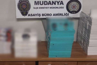 Bursa'da kaçak saat operasyonu