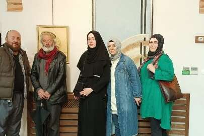 Bursa'da Yakin Hüsn ü Hat sergisine yoğun ilgi