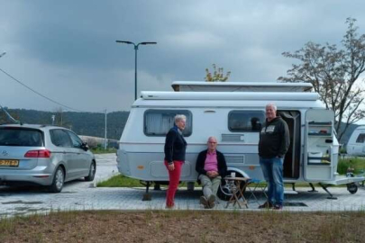 Harmancık Kamp ve Karavan Alanı yurt dışından kampçıları ağırlıyor