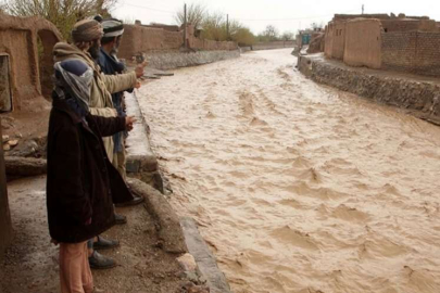Afganistan'da meydana gelen seller nedeniyle 13 kişi öldü