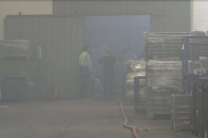 Bursa Nilüfer OSB'de fabrikadan çıkan dumanlar paniğe sebep oldu